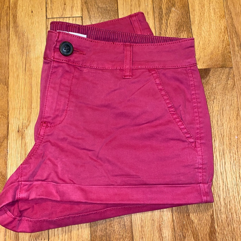 Pink Juniors Chino Shorts